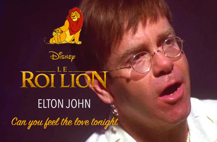Elton John – Cd Single « Can you feel the love tonight »