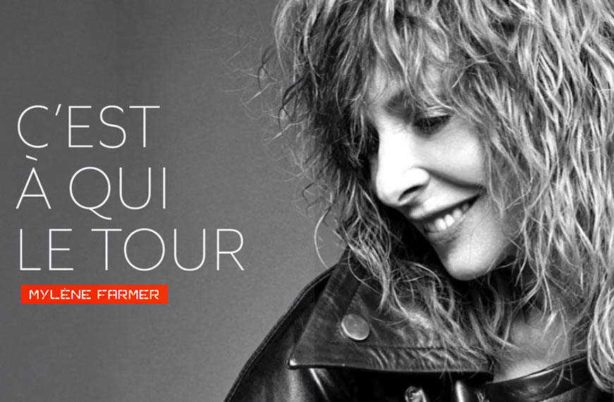 « C’est à qui le tour ? », le nouveau single de Mylène Farmer